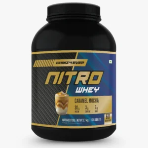 Gainz4ever Nitro Whey 2.7kg - Caramel Mocha