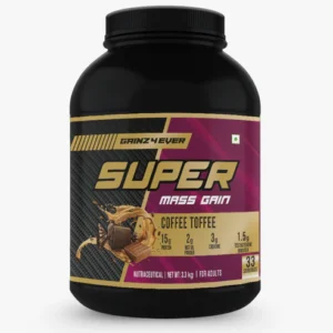 Gainz4ever Super Mass Gain 3.3kg - Coffee Toffee