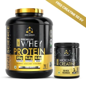 One Science Premium Whey Protein 2.27kg Combo - Chocolate Charge