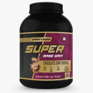 Gainz4ever Super Mass Gain 3.3kg - Chocolate Chip Cookie