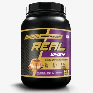 Gainz4ever Real Whey 1kg - Caramel Cappuccino Supreme