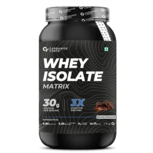 Carbamide Forte Whey Isolate Matrix 1Kg - Belgian Chocolate