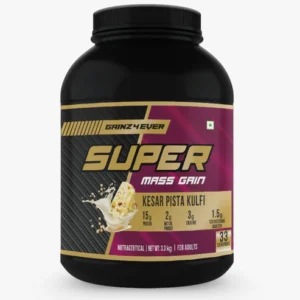 Gainz4ever Super Mass Gain 3.3kg - Kesar Pista Kulfi