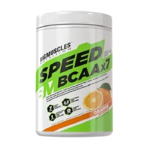 Big Muscles Speed BCAA X7 - 360gm - Orange