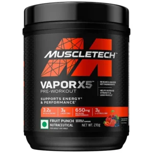 Muscletech Vapor X5 Pre Workout 270g - Fruit Punch