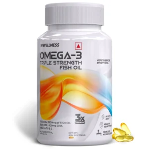 Big Muscles Omega 3 Triple Strength Fish Oil 60 Capsules