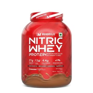 Big Muscles Nitric Whey 2kg - Cafe Latte