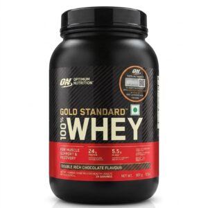 Optimum Nutrition Gold Standard 100% Whey Protein 907g - Double Rich Chocolate
