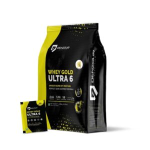 Denzour Whey Gold Ultra 6 Protein 2kg - Pista Kulfi