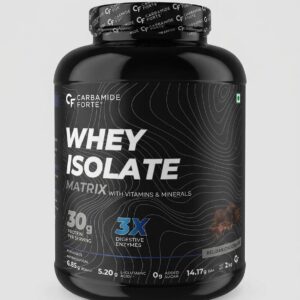 Carbamide Forte Whey Isolate Matrix 2kg - Belgian Chocolate