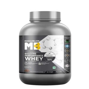 MuscleBlaze Biozyme Performance Whey 2kg - Rich Chocolate