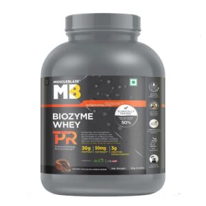 MuscleBlaze Biozyme Whey PR 2kg - Molten Chocolate Cake