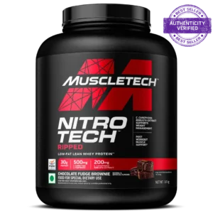 Muscletech Nitro Tech Ripped 1.81kg - Chocolate Fudge Brownie