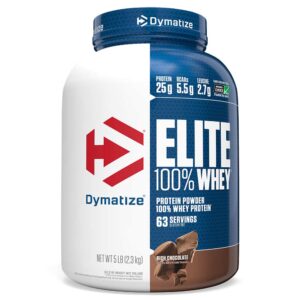 Dymatize Elite 100% Whey Protein 2.3kg - Rich Chocolate