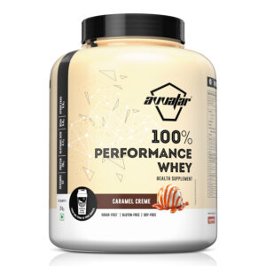 Avvatar 100% Performance Whey 2kg - Caramel Creme Flavour