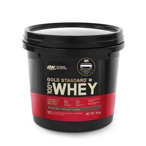Optimum Nutrition Gold Standard 100% Whey Protein 4kg - Double Rich Chocolate