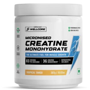 Wellcore Creatine Monohydrate 307g - Tropical Tango