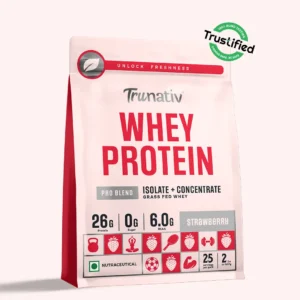 Trunativ Whey Protein Pro Blend 907gm - Strawberry