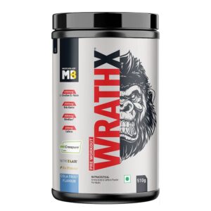 MuscleBlaze WrathX Pre - Workout 510g - Cola Frost
