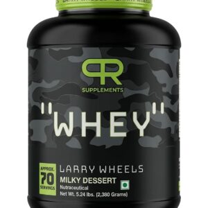 PR Supplements Larry Wheels Whey Protein 2.38kg - Milky Dessert