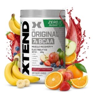 Xtend Original BCAA - 390gm - Knockout Fruit Punch