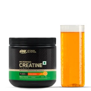 Optimum Nutrition Micronised Creatine 250gm - Citrus Orange