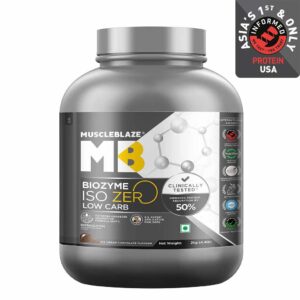 MuscleBlaze Biozyme Iso - Zero 2kg - Ice Cream Chocolate