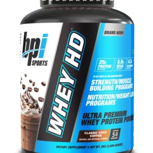 BPI Sports Whey HD 2kg – Classic Cold Coffee
