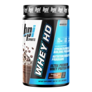 BPI Sports Whey HD 1kg – Classic Cold Coffee