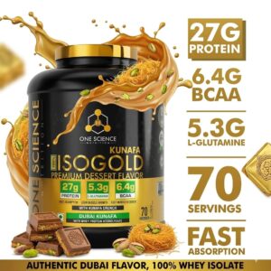 One Science Isogold 2.27kg - Dubai Kunafa Chocolate