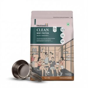 True Basics Clean Whey Protein 1kg - Chocolate